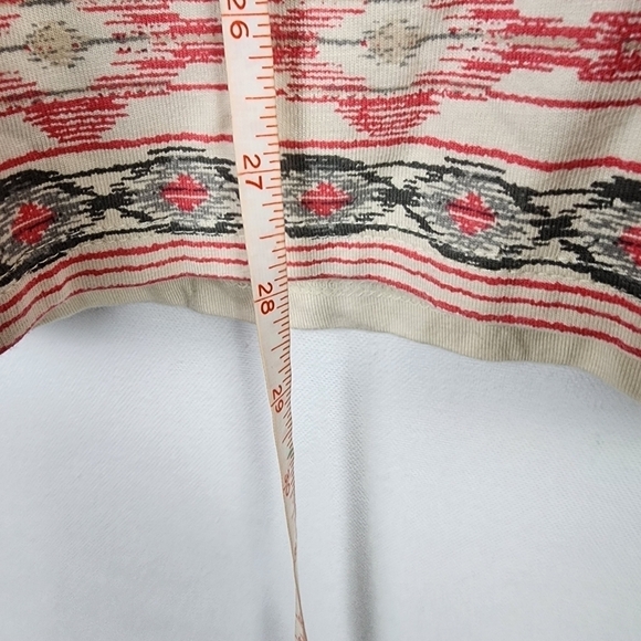 J Jill Luxe Supima Forward Seam Geometric Print Tunic SIZE MP - Picture 5 of 6